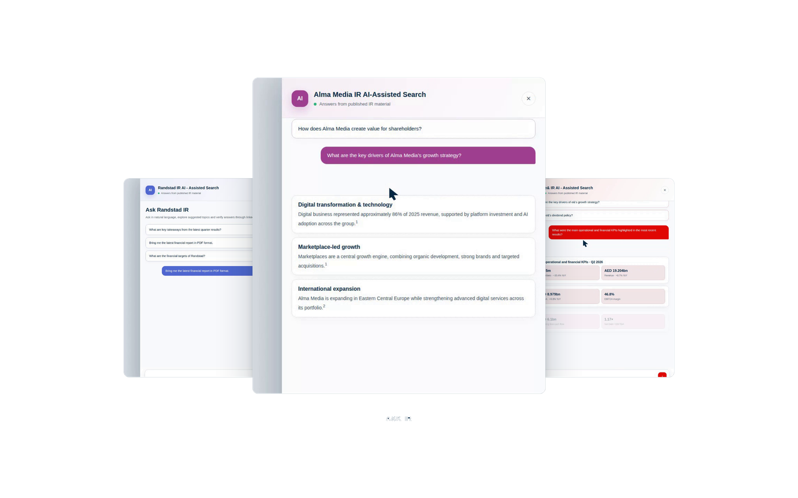 AI Search™ for investor relations