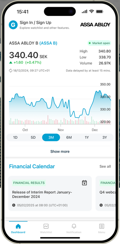 Investor Relations in every investor's pocket